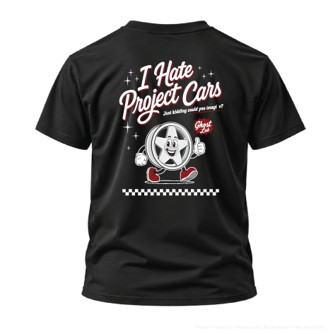 I Hate Project Cars Tee – Black