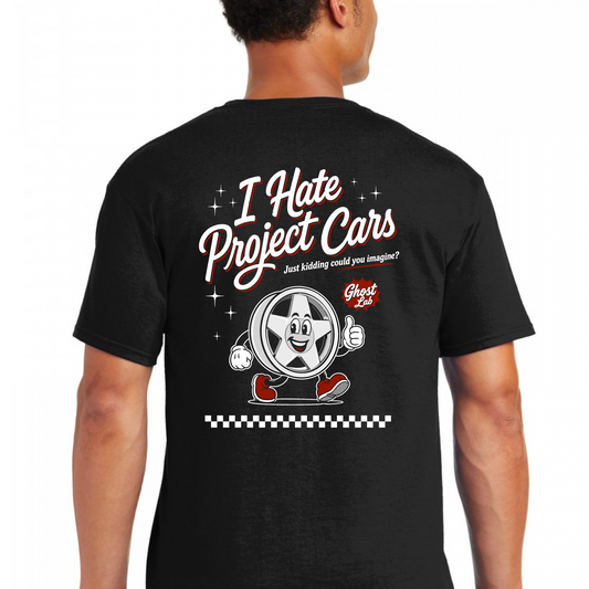 I Hate Project Cars Tee – Black